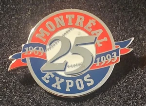 MONTREAL EXPOS 25 YEARS 1969-1993 LAPEL PIN - Picture 1 of 2
