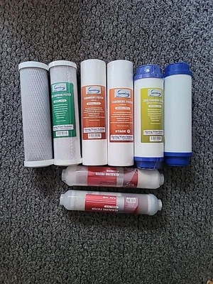 iSpring 6 Stage Reverse Osmosis System Water Filter alkaline Replacement Set  - Image 1 of 4