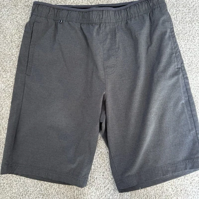 Voyager Men's UV Protection 50+ Active Stretch Travel Shorts, Dk Grey, M - Image 1 of 4