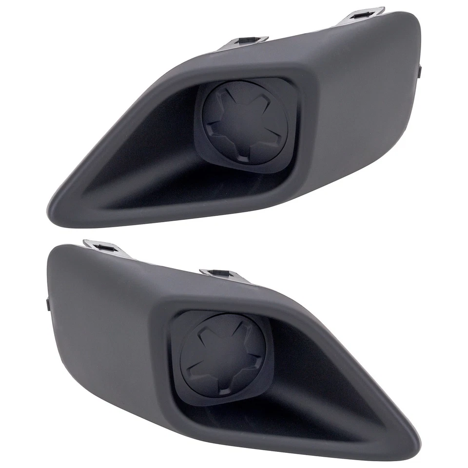 Juego de 2 embellecedores de luces antiniebla lámpara de conducción lado conductor y pasajero izquierdo derecho Foto 1 de 4