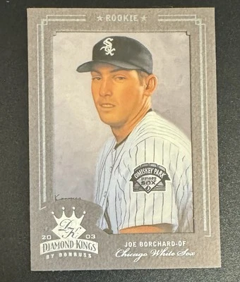 Joe Borchard 2003 Diamond Kings ROOKIE Framed /400 #151 - Chicago White Sox - Image 1 of 2