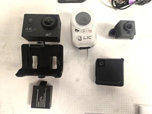 Action Cam Colección de 4 (Imagen Líquida, ION) y Accesorios - Imagen 1 de 8