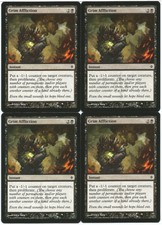 MTG Grim Affliction x4 New Phyrexia NM