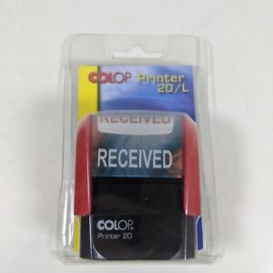 "RECEIVED" Colop Printer 20 Self Inking Stamp for Hand Stamping B