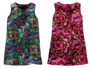 Baby Gap kids girls print sleeveless shift tank dress party holiday birthday 4 Y - Picture 1 of 12