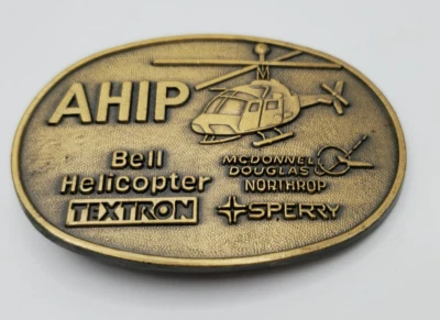 Bell Helicopter Textron AHIP Belt Buckle (A4) - Image 1 of 4