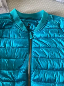 Save The Duck Stepp Jacke Gr. 4 M-L Türkis NP 150 € Vegan leicht weich NW - Bild 1 von 10