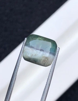 4.50 ct top quality natural bi color tourmaline cabochon loose gemstone from Afg - Image 1 of 4