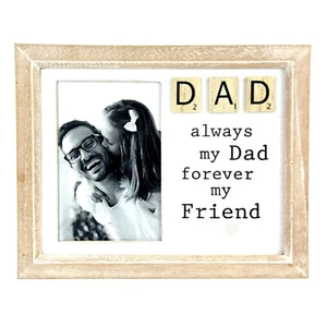 Photo Picture Frame Inspirational Always My Dad Father Friend Quote Home Decor - Picture 1 of 5