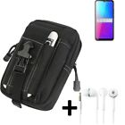 For Blackview A70 Belt Bag And Earphones Big Outdoor Protection Holster Case Sleev