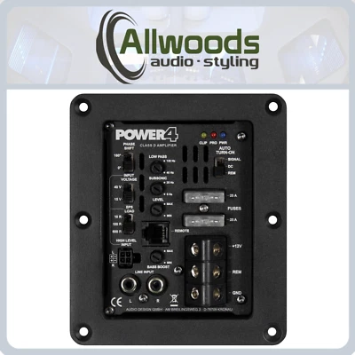 Módulo activo ESX POWER4 Clase D para caja de subwoofer 460w rms @ 4ohm Foto 1 de 4