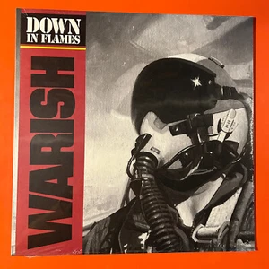WARISH - DOWN IN FLAMES - VINYL LP 2019 RIDING EASY RECORDS - NEW, SEALED - Picture 1 of 2