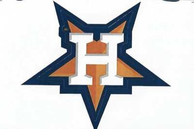 Houston Astros-Officially Licensed Logo Decal/Sticker-(2 1/2 x 2 1/2") - Image 1 of 2
