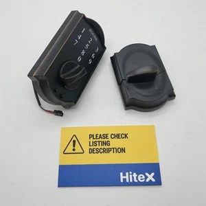 SCHLAGE BE375 CAM 716 Camelot Touch Deadbolt, Aged Bronze - Picture 1 of 3