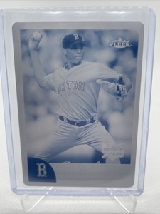 2007 Fleer Baseball Devern Hansack Cyan Printing Plate #352 1/1 