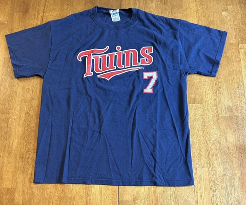 Vintage Joe Mayer Minnesota Twins Lee Sport T Shirt Large 2007 Cover