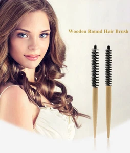 1PC Round Hair Brush With Nylon Bristle For Thin Or Short Hair Styling - Picture 1 of 11