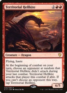 Territorial Hellkite NM Commander MTG Magic the Gathering Red English Card - Picture 1 of 1