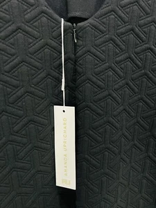 Anthropologie M/L schwarzes Minikleid Amanda Uprichard Designer 220 $ NEU Urlaub - Bild 1 von 8