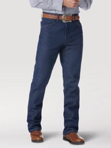 Wrangler Men's Cowboy Cut Boot Rigid Jeans, Style# 945NAV, Size 38 X 31, Navy - Picture 1 of 10