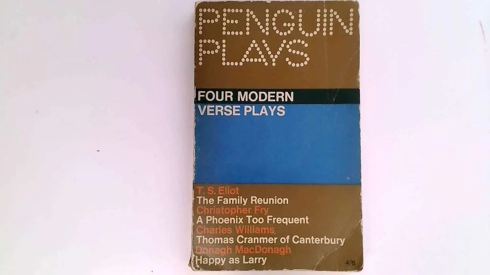 Four Modern Verse Plays - E.M.Browne (Editor) - 1966 Penguin Books - Image 1 of 1