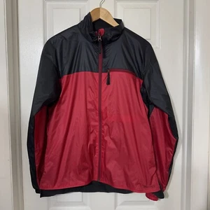 Marmot Women’s Large DriClime Windshirt Resort Lightweight Jacket Red/Black NEW - Picture 1 of 11