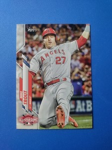 2020 Topps Update Series MIKE TROUT #U-4 LA Angels 