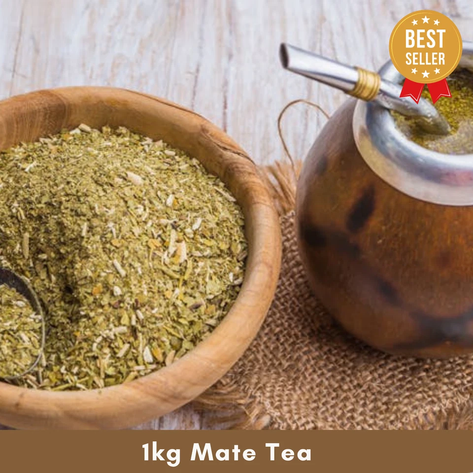1kg Pure Yerba Mate Tea Natural Herbal Tea Loose Herbs Grade A Good Quality Herb - Image 1 of 1