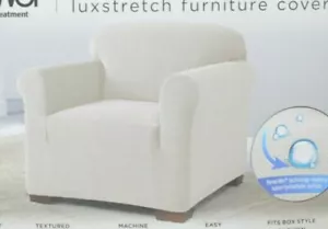 Perfect Fit NeverWet Luxury Chair Slipcover in Putty - Picture 1 of 2