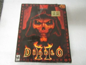 Diablo II 2 (PC, 2000) Big Boxed Version Blizzard - Open Box Vintage Rare - Picture 1 of 12