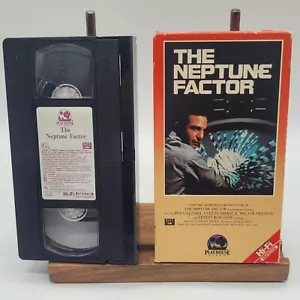 THE NEPTUNE FACTOR VHS VCR Tape 1980s 1986 Playhouse Video - Imagen 1 de 4
