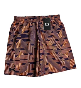 Under Armour Shorts Youth Boys Size L Woven Graphic UA Print Short NEW $30 - Picture 1 of 10