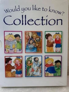 Would You Like To Know Childrens Bible Collection 6 Books Easter Gift - Picture 1 of 5