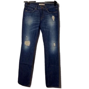 J Brand Slacker Pencil Leg Skinny Distressed Denim Jeans Size 26 - Picture 1 of 7