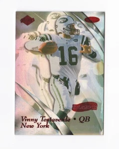 1999 Collector's Edge Masters HoloSilver #132 Vinny Testaverde/3500 Jets Miami - Bild 1 von 2