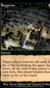 Suppress 1x MtG Apocalypse APC SP - Picture 1 of 2