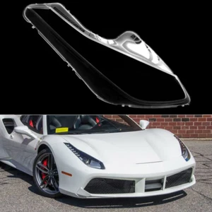 *Right Side Headlight Lens Cover+Glue for Ferrari 488 GTB/488 Spider 2016-19* - Bild 1 von 12