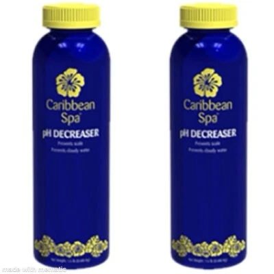 HAVILAND Caribbean Spa pH Minus Decreaser Sodium Bisulfate - Hot Tub / Spa - 1.5lbs (2PK)