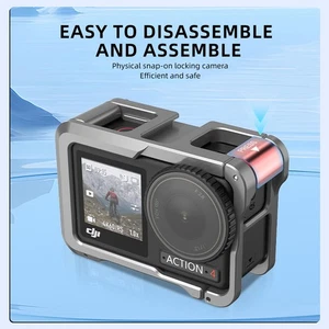Camolo Camera Cage designed for DJI Osmo Action 5Pro/4/3 Protective Cover Case - Picture 1 of 13
