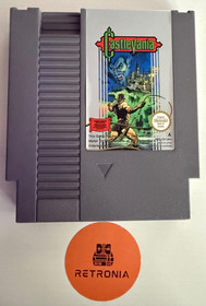 Castlevania Nintendo Nes Game Cart PAL A UK Version With Sleeve Tested
