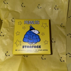Neu! Starface x Snoopy PEANUTS Hydro-Star Pickel Pflaster + Big Snoopy Compact - Bild 1 von 3