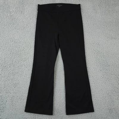 Pantalones Ann Taylor Mujer S Negro Ponte Pull On Boot Corte Elastizados Pantalones Carrera Foto 1 de 4