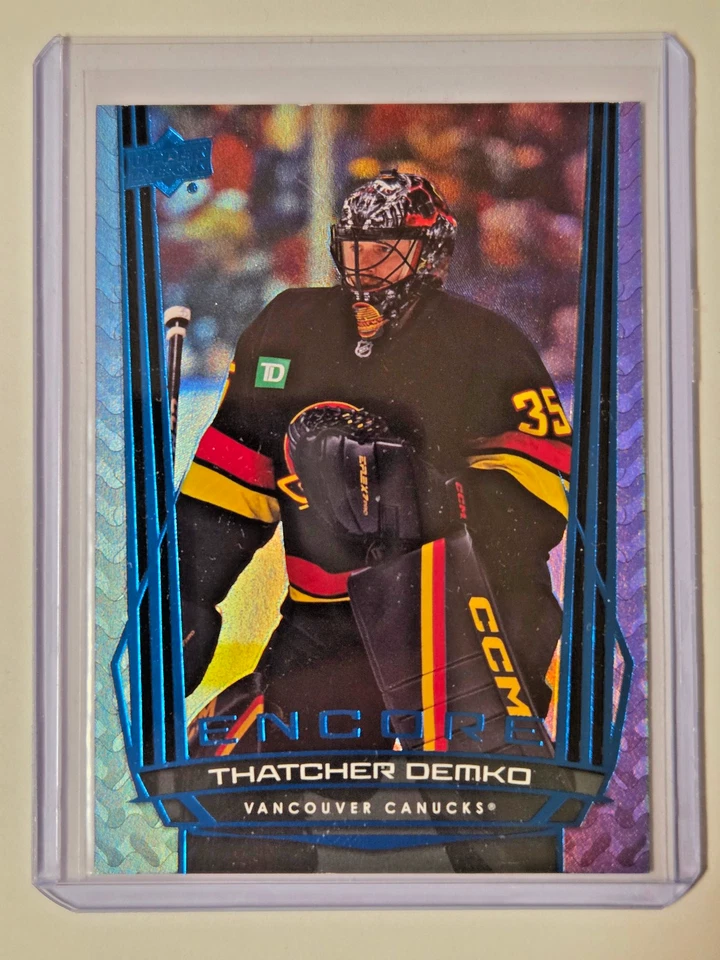 Thatcher Demko Blue Encore 25-26 Upper Deck S1 - Image 1 of 1