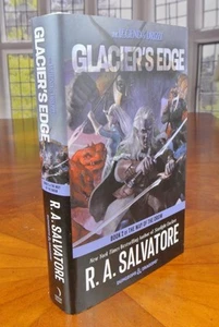 The Legend of Drizzt GLACIERS EDGE Hardcover R.A. Salvatore SIGNIERT The Way Drow - Bild 1 von 1