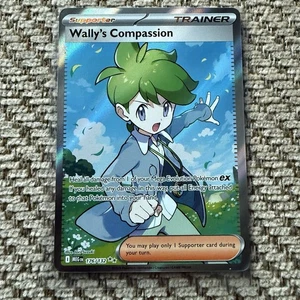 Wally's Compassion 176/132 Full Art Ultra Rare -Eng Mega Evolution Pack Fresh - Picture 1 of 4