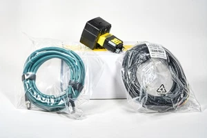 NEW Cognex IS2802M-24520-SC AI Camera + Cables Edge Learning Classify In-Sight - Picture 1 of 16