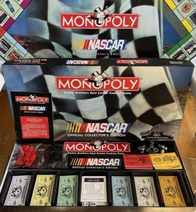Monopoly NASCAR Official Collectors Edition Brettspiel Vintage 1997 komplett - Bild 1 von 1