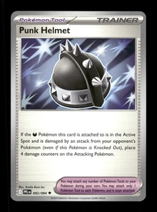 Casco Punk Poco Común ME02: Llamas Fantasmales 092/094 Casi Nuevo Pokémon Casi Nuevo - Imagen 1 de 2