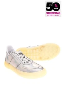 PVP €520 GIUSEPPE ZANOTTI Tenis Cuero Blabber EU37 UK4 US7 Efecto Iridiscente - Imagen 1 de 9