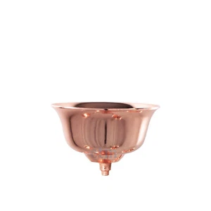 Blumenschale für Kerzenhalter rosegold - Bild 1 von 1